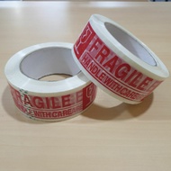 Fragile Tape  / Fragile Packing Tape / Opp Tape Fragile / Tape Tebal / Salotape / Selefon Tape / Fra