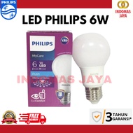 Philips 6 Watt White/Cool LED Bulb DAY Light (6W 6W 6Watt)