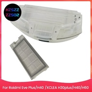 2PCS Dust Box and Filter Accessories for  Eve Plus H40 for XCLEA H30plus H40 H60 Vacuum Cleaner Repl