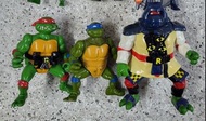 忍者龜 Teenage Mutant Ninja Turtles TMNT Playmates 3隻