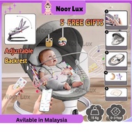 noor lux Kerusi Goyang Elektrik Bayi Kerusi Goyang untuk Rocker Baby Musical Baby Swing Rocker