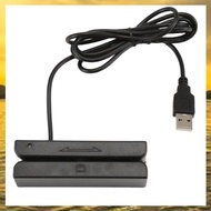 (HARB) MSR90 USB Magnetic Strip Card Reading Machine Card Reader Stripe 3 Tracks Mini Swiper for USB