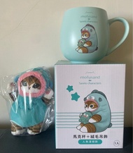 水怪 x Mofusand 馬克杯 + 15 cm 吊飾公仔