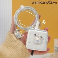Suitable for Apple Macbook Notebook Data Cable Protective Case iPhone30w/35w Dual Port Charger Fast 
