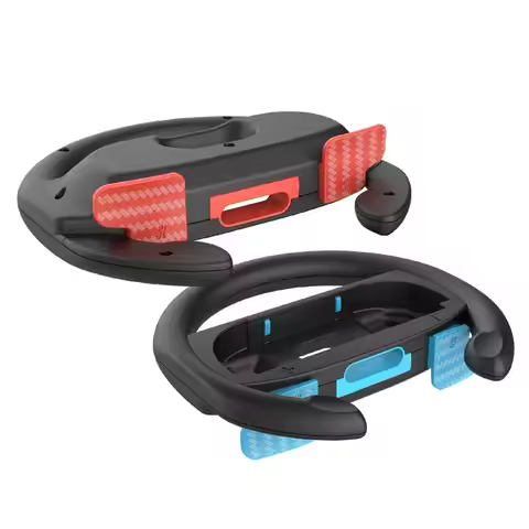 ABFN-2PCS Racing Steering Wheels For Switch 2 Controller Game Grip Handle Racing Game Wheel