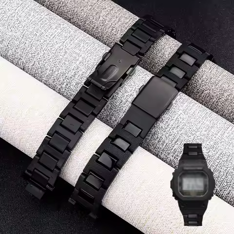 Plastic Watch Band for Casio G-Shock DW-5600 DW-5025 GW-M5610 DW-5000 GA2100 GBX-100 Watchband Brace