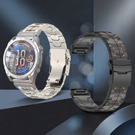 22mm 26mm Titanium Strap QuickFit Band For Garmin Epix Pro Gen2 Approach S70 47mm S62 S60 Premium Me