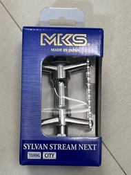 MKS Sylvan Stream Next 自行車單車腳踏 銀色 非快拆 not eyz