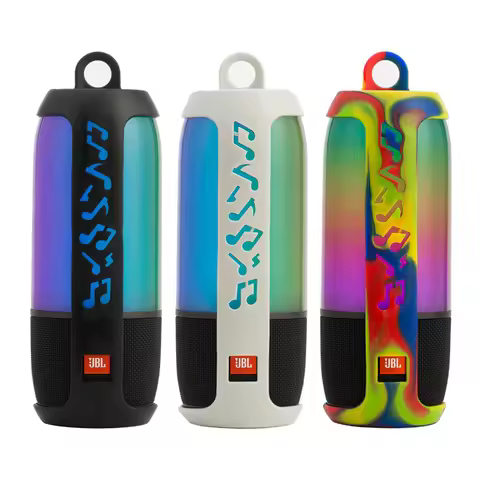 New Silicone Sling Speaker Cases Cover for JBL Pulse 3 Portable Soft Protective Case for JBL Pulse3 