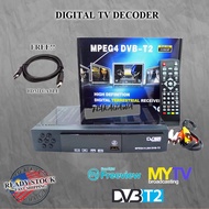 DIGITAL TV DECODER MYTV DECODER MYFREEVIEW DEKODER DVB T2 DECODER TV BOX DIGITAL TV RECEIVER