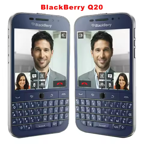 BlackBerry Classic Q20 Original 3.5 " 4G LTE Mobile Cell Phone WIFI 16G ROM QWERTY Keyboard Unlocked