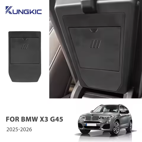 For BMW X3 G45 2025 2026 Armrest Hidden Storage Box Privacy Item Tray Organizer for BMW G45 Hidden L