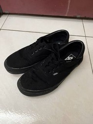 vans authentic 基本款 厚底 全黑 滑板鞋