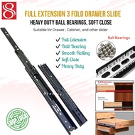 FULL EXTENSION DRAWER SLIDE RUNNER TRACK/ BALL BEARING DRAWER SLIDE DRAWER TRACK RUNNER RAIL TRACK