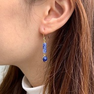 2色入 | 手製藍紋石耳環 - Aerwyna Earrings