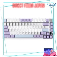 EPOMAKER Ajazz AK820 Pro Gaming Keyboard 75% Gasket Mounted Mechanical Keyboard TFT Screen 3 Modes (