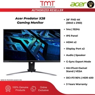 Acer Predator X28 Gaming Monitor | 28" FHD 4K / 1ms / 152Hz | IPS | HDMI / DP | Audio | Stand | 3 Ye