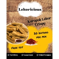 Keropok Lekor Terengganu Keropok Lekor Crispy Cheese Lekor (Free Sos) (Vacuum Packed)