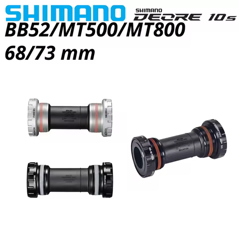 Shimano Deore SM-BB52 MT501 XT MT800 MT801 Hollowtech Mountain Bike Bottom Bracket 68 73 MM m6000 m4