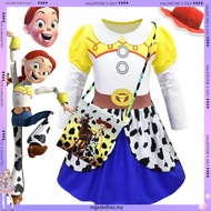 hiCosplaydy Toy Story Cowgirl Jessie Dress Cosplay