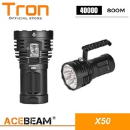 - BINTANGEAST ACEBEAM X50 SENTER LED 40000 LUMENS 800 METER MULTIPURPOSE FLASHLIGHT