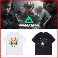 DC2 Delta Force Kai Silva‌ Unisex Fashion Trend summer T-shirt Anime Short Sleeve Top