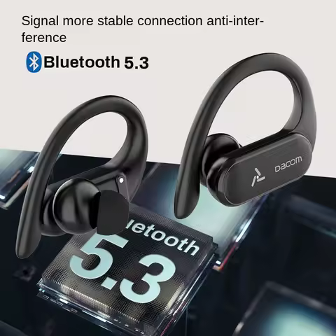 DACOM Wireless Headphones Deep Bass Bluetooth Earbuds TWS 360° ACS Stereo True Wireless Earphones fo