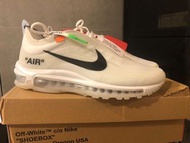 Nike Air Max 97 x Off White The Ten AJ4585 100 us9