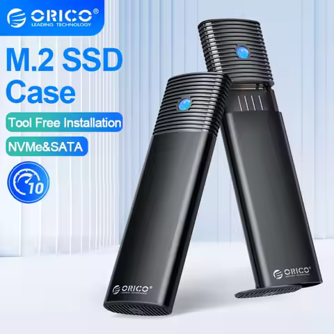ORICO M.2 NGFF NVMe Enclosure M2 SSD Enclosure NVMe NGFF 10Gbps PCIe SSD Case Portable USB C 3.2 Gen