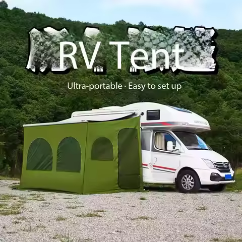 Campervan Tent, Caravan awning tent, RV awning screen room, family room, camper privacy room, awning
