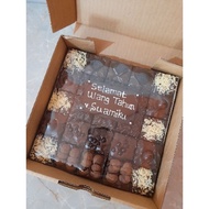 New Brownies Fudgy Birthday Large Standar/ Brownies Ulang Tahun Medan