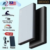 🇲🇾 eloop E29 30000mAh PD+QC3.0+ FCP Dual Way Quick Charge Big Capacity Powerbank Aluminium for iP Hu