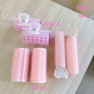 🇲🇾 Woman Hair Root Fringe Fluffy Curler Clip Styling Tool Hair Bang Roller