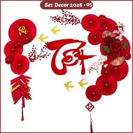 [GIVE LIGHT] Material Set CNY Decor CNY 2026 (Express delivery available) cny decoration 2026