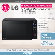 LG 30L / 20L | NeoChef Microwave Oven (Black) (MS3032JAS / MS2032GAS)
