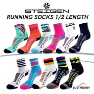 STEIGEN 1/2 Length Steigen Socks Performance Socks Stokin Steigen Stokin Running Marathon Cycling Go
