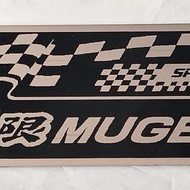 honda mugen emblem METAL city jazz civic type r fl5 fk8 fd2 stepwagon crz crx
