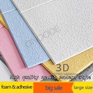 3d stone foam Wallpaper Foam Wall Sticker Home Living Room Bedroom Decoration Wall Paper-35 x 35cm