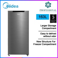 MIDEA 163L Single Door Refrigerator Small Fridge MDRD229FGD42MY PETI AIS PETI SEJUK