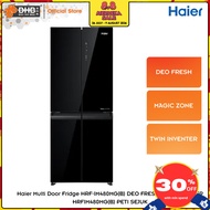 Haier Multi Door Series Refrigerator HRF-IM480MG(B) Twin Inverter 406 Litre Capacity HRFIM480MGB Pet