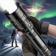 Lumintop 100000 Lumen Waterproof LED Torch, Rechargeable Zoom Flashlight, Ultra Bright Lighting