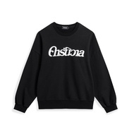 CARNIVAL CNVSS25C001BK THAI SCRIPT CREWNECK BLACK