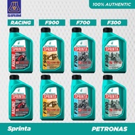 PETRONAS SPRINTA RACING F900 F700 4T 10W40 10W50 15W50 Synthetic Engine Oil (1L) F300 20W40 15W40 F1