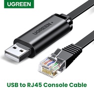 UGREEN USB to RJ45 Console Cable RS232 Serial Adapter for Cisco Router 1.5m USB RJ 45 8P8C Converter USB Console Cable