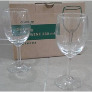 6pcs Wine Glass set 230ml