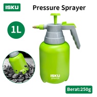 ISKU 5L Pressure Sprayer Tangki Semprotan Gendong Pompa Manual Hama Tanaman Stik Panjang Alat Sempro
