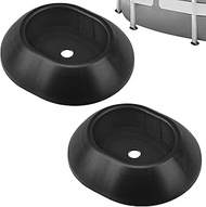 FancyTark 2 Pcs 12476 Leg Cap, 3 3/8" X 2 7/8" - Compatible with Intex 18ft X 48in 24ft X 52in Round