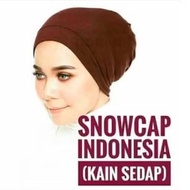 SNOW CAP KAIN INDONESIA ANAK TUDUNG GETAH CAP