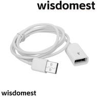 WISDOMEST 1M-3ft USB 2.0 Extender Audio HOT Male To Female Cord
