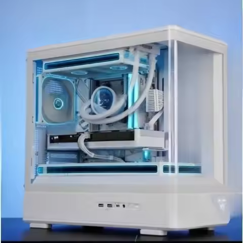 DIY Cardless Host 9600X/9700X/9800X3D Complete D200 Desktop Assembly Computer Graphics-free Host